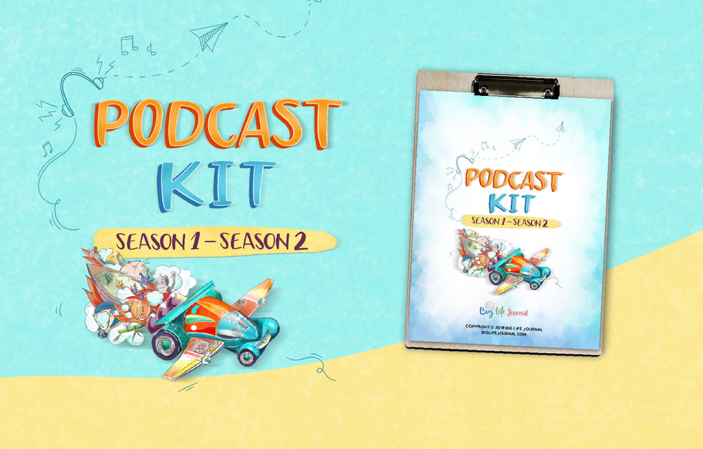 Podcast Activity Kit PDF (ages 5-11)